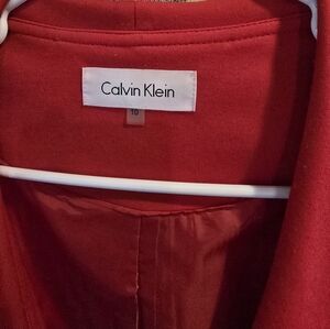 Calvin Klein Red Blazer